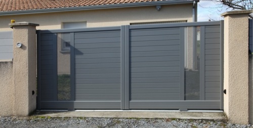 Portail coulissant GM Fermetures